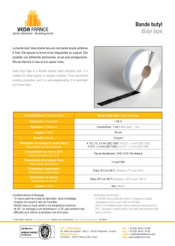 Bande butyl