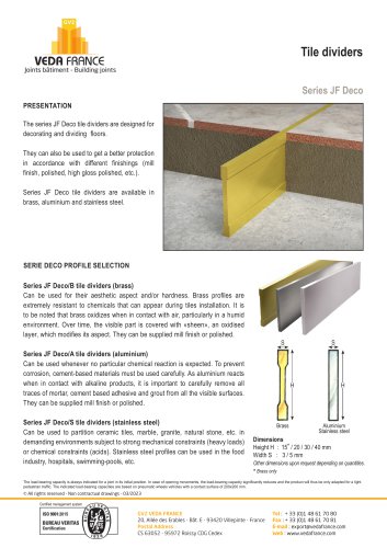 Control Joints - JF Deco