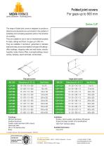 Folded joint covers For gaps up to 500 mm-1