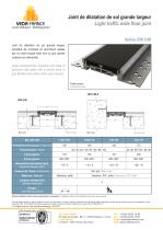 Light traffic wide floor joint - JDH 5.06 - 1