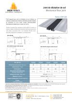 Mechanical floor joint - JDH 5.26 - 1