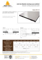 Seismic ceiling expansion joint - JDV 4.12 - 1