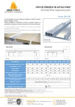 Seismic floor expansion joint - JDH 6.29 - 1