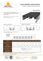 Seismic vertical expansion joints - JDV 4.07 - 1