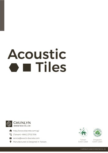 DIACRETE Acoustic Tiles