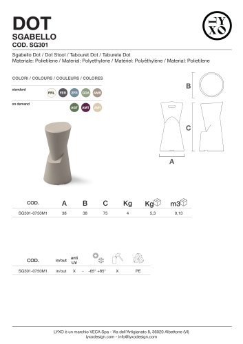 DOT  SGABELLO