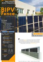 BIPV-Solar Photovoltaic Fences - 1