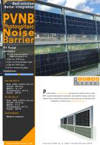 BIPV-Solar Photovoltaic Noise Barriers - 1