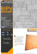 BIPV-Solar Photovoltaic Panels-Colors-Masonry - 1