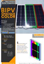 BIPV-Solar Photovoltaic Panels-Colors-Opaque - 1