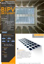 BIPV-Solar Photovoltaic Skylights - 1