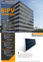 BIPV-Solar Photovoltaic Spandrels - 1