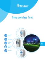  Time switches - 16A-1