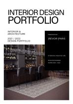 INTERIOR DESIGN PORTFOLIO - 1