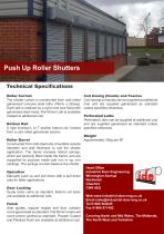 Push Up Roller Shutters - 1