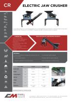 Electric Jaw crusher CR - 2