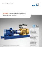 Multitec – High-pressure Pump in Ring-section Design - 1