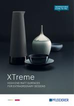 XTreme HIGH END MATT SURFACES FOR EXTRAORDINARY DESIGNS - 1