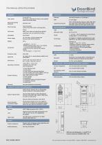 IP Video Door Station D1102V Flush-mount-4