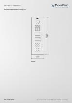 IP Video Door Station D2102KV-5