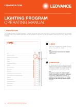 LIGHTING PROGRAM OPERATING MANUAL - 1