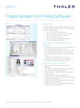 Thales Gemalto Form Filling Software - 1