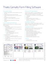 Thales Gemalto Form Filling Software - 3