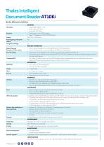 Thales Intelligent Document ReaderAT10Ki-3