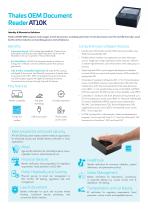 Thales OEM Document Reader AT10k-2