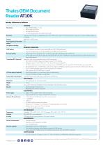 Thales OEM Document Reader AT10k-3