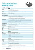 Thales OEM Document Reader AT10K-m-2