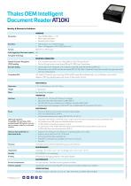 Thales OEM Intelligent Document Reader AT10Ki-3