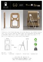 Technical document folding chair INFINE-1