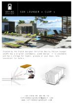 Technical document sun bath CLAP INFINE-1