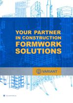 YOUR PARTNER IN CONSTRUCTION FORMWORK SOLUTIONS - 1