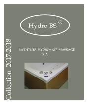 Collection 2017-2018 - BATHTUBS-HYDRO/AIR-MASSAGE SPA