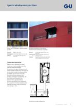 PROJECT SOLUTIONS FOR THE FACADE - Hardware systems for opening, moving and closing within the facade - 11