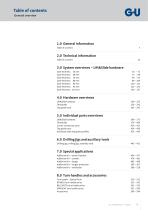 WINDOW TECHNOLOGY - DESIGN HANDBOOK AND ORDER CATALOGUE - Lift&Slide hardware for timber elements - 3