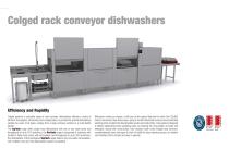 Rack conveyor dishwashers - 2