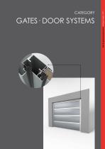 Catalogue chapter gates / door systems - 5