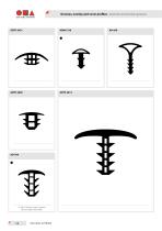 Catalogue chapter grooves / overlay / cover profiles - 16