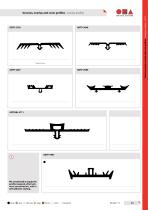 Catalogue chapter grooves / overlay / cover profiles - 25