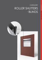 Catalogue chapter roller shutters / blinds - 5