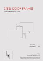 Catalogue chapter steel door frames - 10