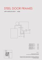 Catalogue chapter steel door frames - 14