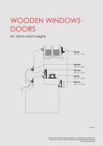 Catalogue chapter wooden windows / doors - 12