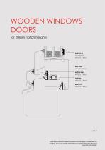 Catalogue chapter wooden windows / doors - 8