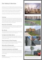 Steel Fencing Systems - Italia & Delta Louvred Fences & Screening - 3