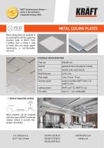 METAL CEILING PLATES - 1