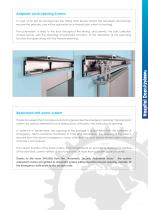 Automatic sliding doors sealed hermetically in aluminium and stratified in HPL - 2